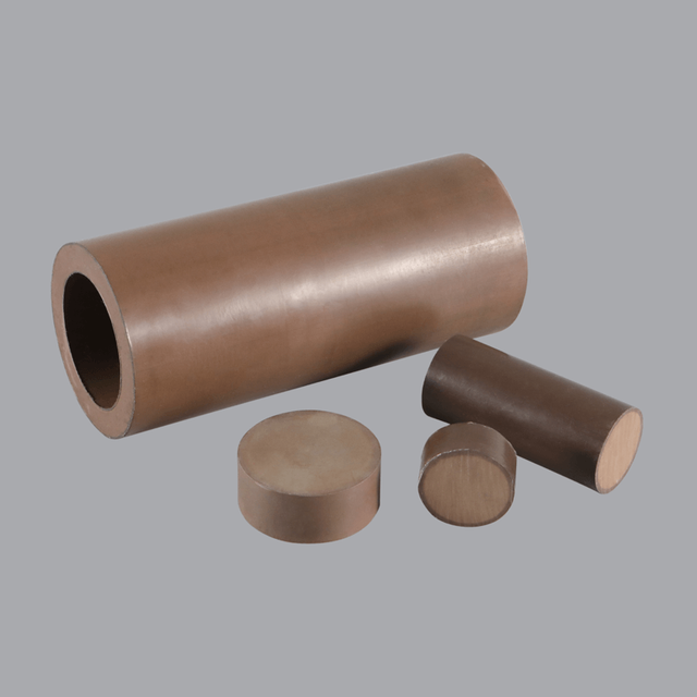 Chemical Resistant PTFE Bronzee Filled Rod And Tubes For Aerospace